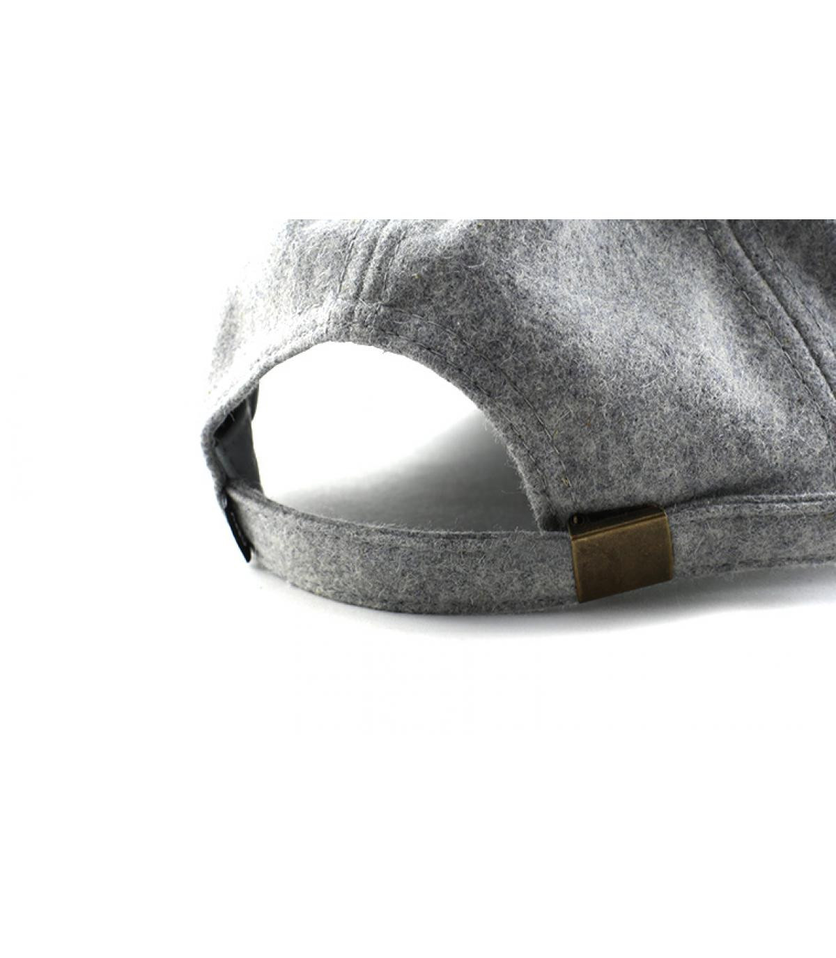 Obey Eighty Nine 6 Panel Wool heather grey Obey Eighty Nine 6 Panel Wool heather grey